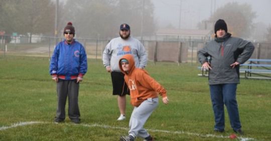 Special Olympics bocce competition